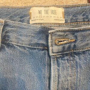 Free People- Light Blue Denim Jeans